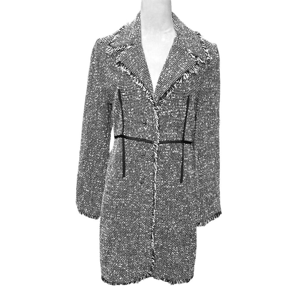 True Meaning Tweed Jacket Womens Medium Academia Old Money Corpcore Grandmacore